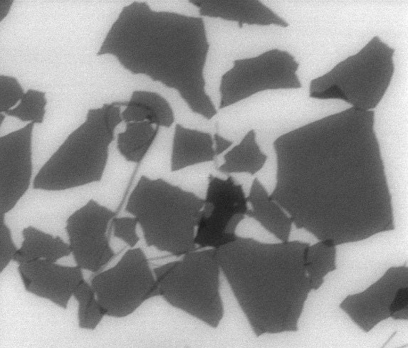 SEM of PRIME Graphene Oxide nanosheets